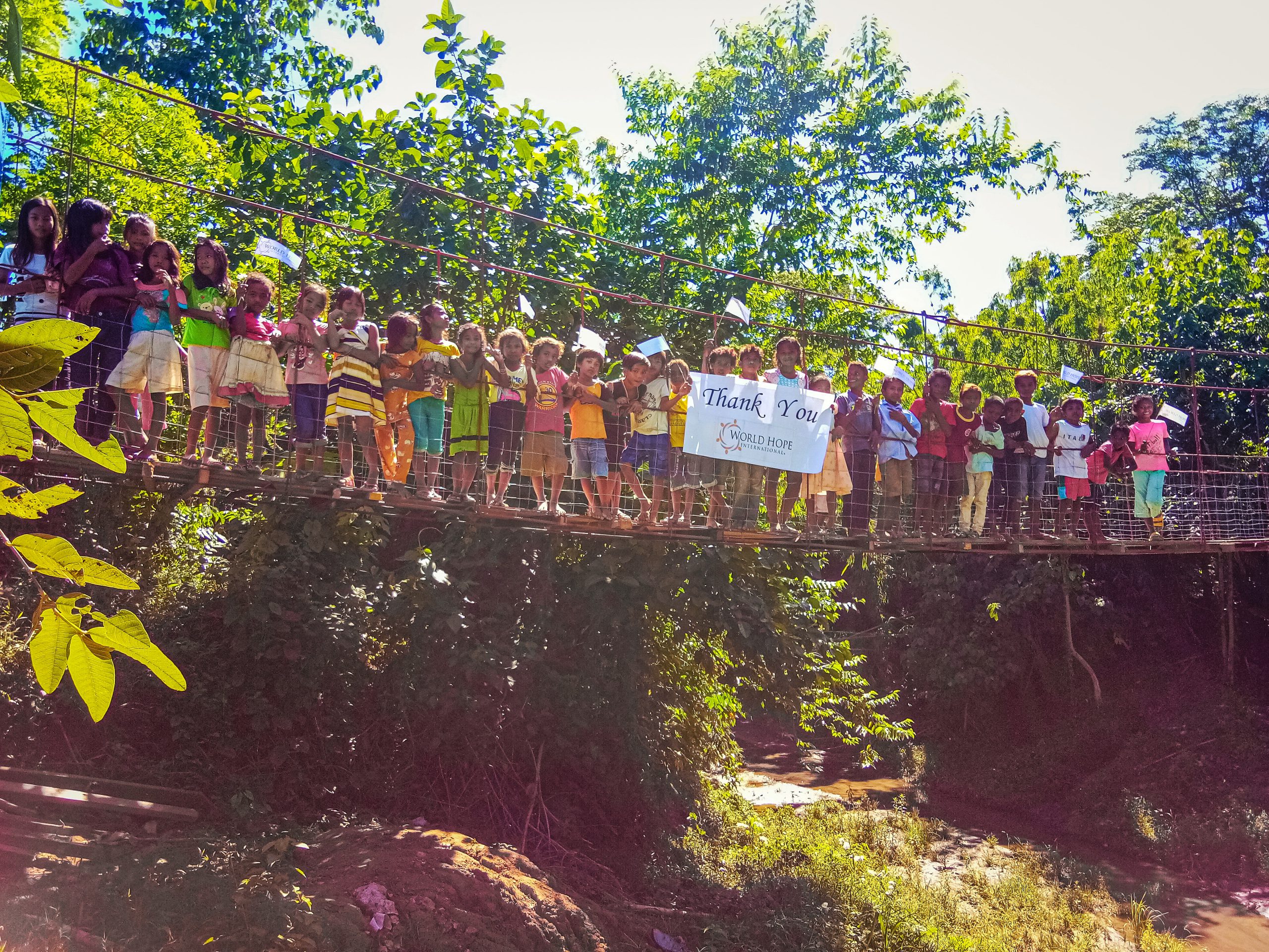 Agay Children and Bridge